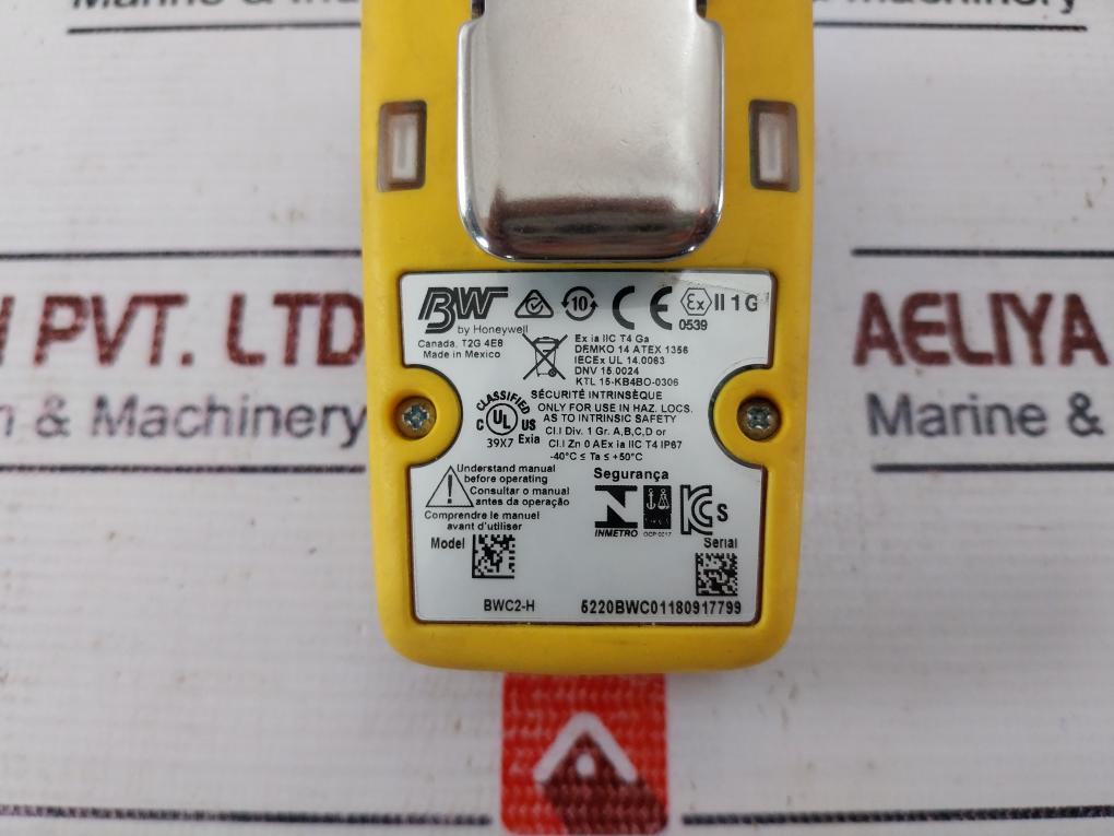 Bw Technologies Bwc2-h Gas Detector