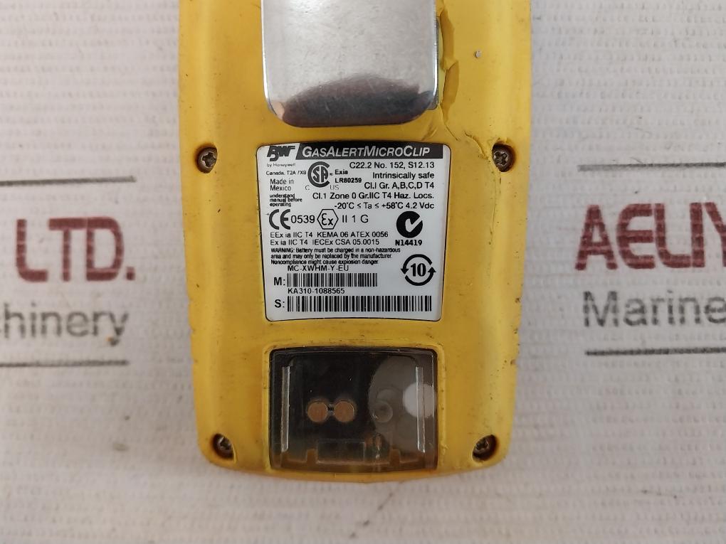 Bw Technologies Mc-xwhm-y-eu Multi Gas Detector Saw04-06.00-500Ce (Not Working)