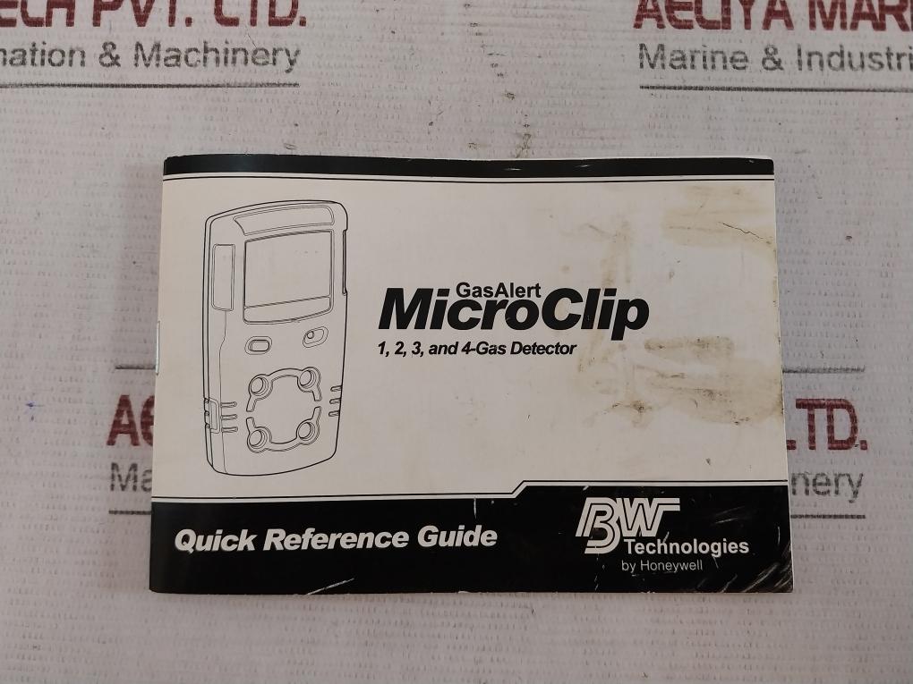 Bw Technologies Mc-xwhm-y-eu Multi Gas Detector Saw04-06.00-500Ce (Not Working)