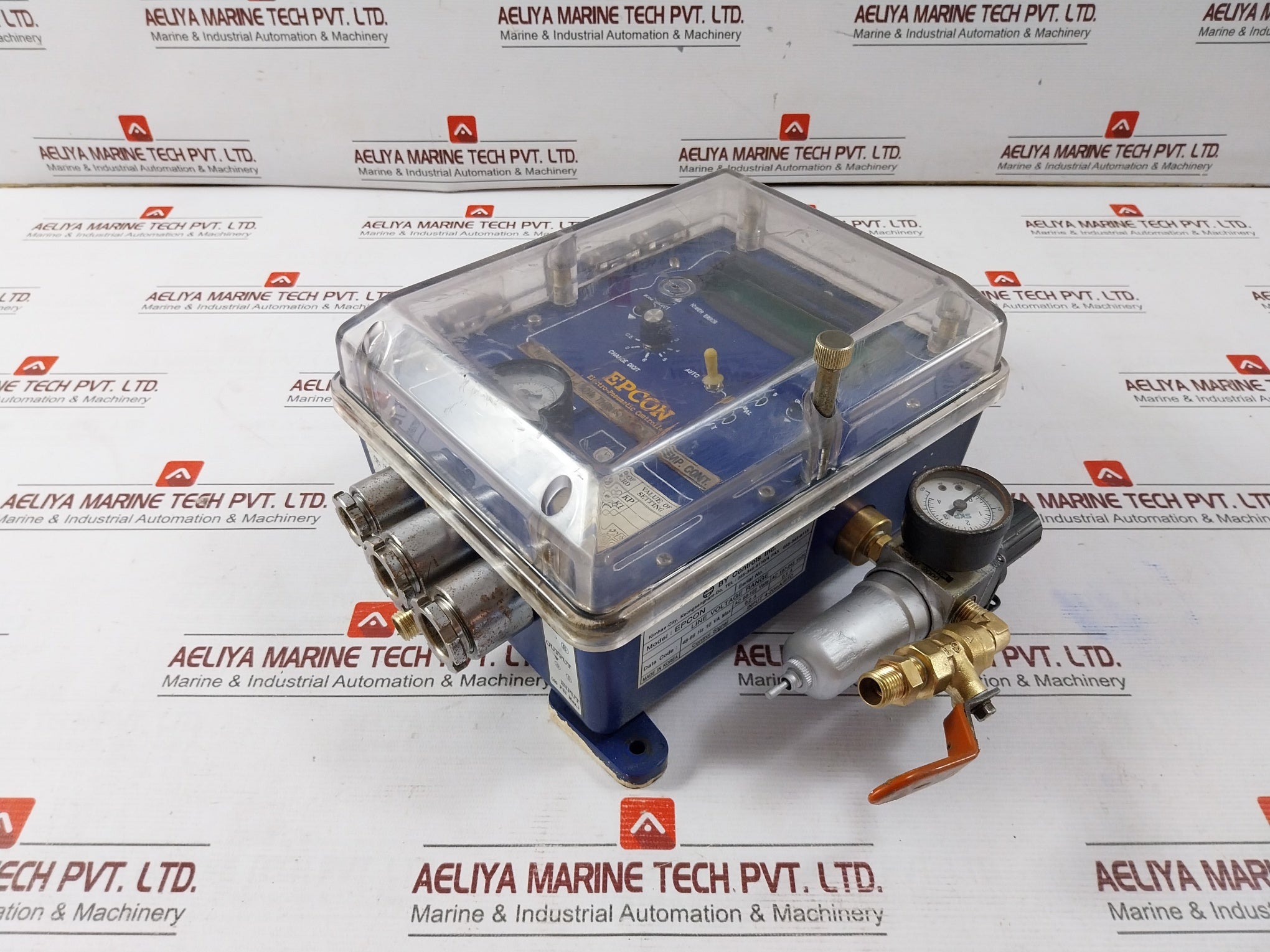 By Controls Epcon Electro-pneumatic Controller With Filter Regulator Ac98-122V