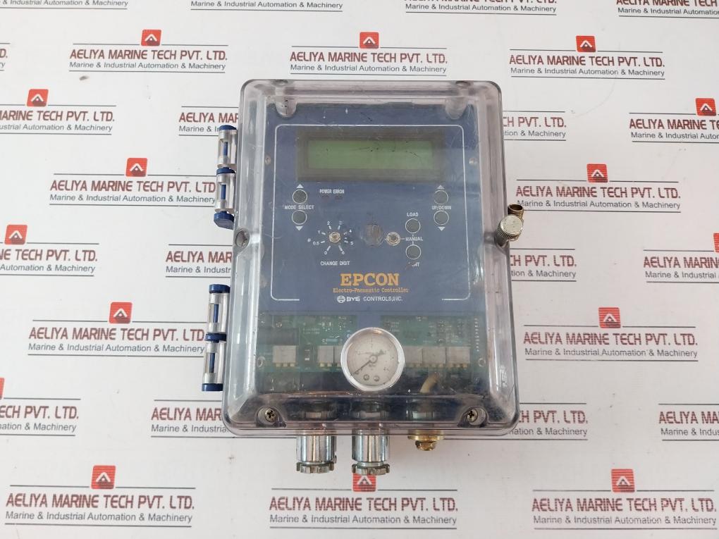 By Controls Epcon Electro-pneumatic Controller Ac98-122V 48-66Hz 0-4 Kgf/Cm2