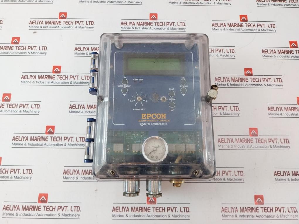 By Controls Epcon Electro-pneumatic Controller Ac98-122V 48-66Hz 0.2A 0-4Kgf/Cm2