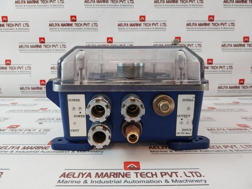 By Controls Epcon Electro-pneumatic Controller Ac98-122V 48-66Hz 0.2A 0-4Kgf/Cm2