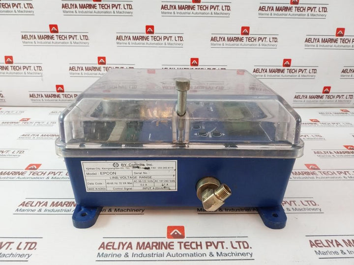 By Controls Epcon Electro-pneumatic Controller Ac98-122V 48-66Hz 0.2A 0-4Kgf/Cm2