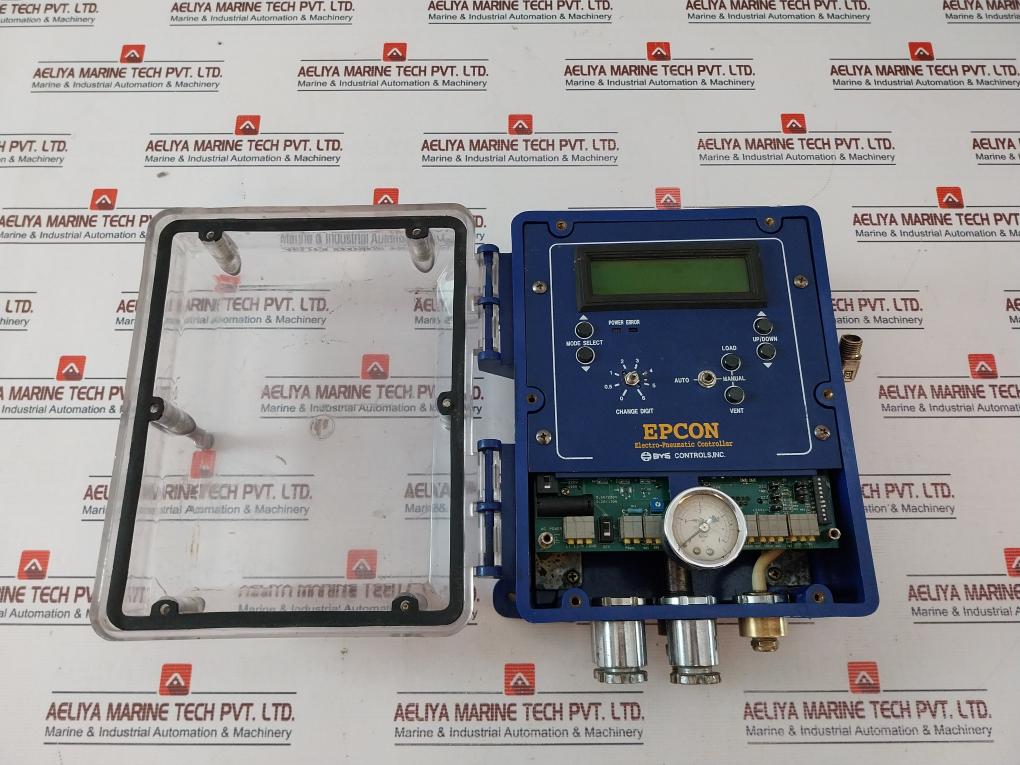 By Controls Epcon Electro-pneumatic Controller Ac98-122V 48-66Hz 0.2A 0-4Kgf/Cm2