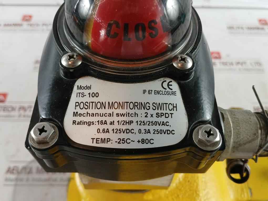 By Controls Hrb60 Position Monitoring Switch Its-100 W/Actuator 2 X Spdt