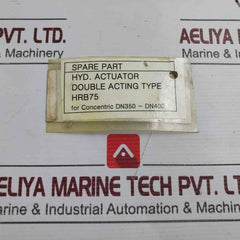 By Controls Hrb75 Double Acting Hydraulic Actuator 250Vdc Ip67