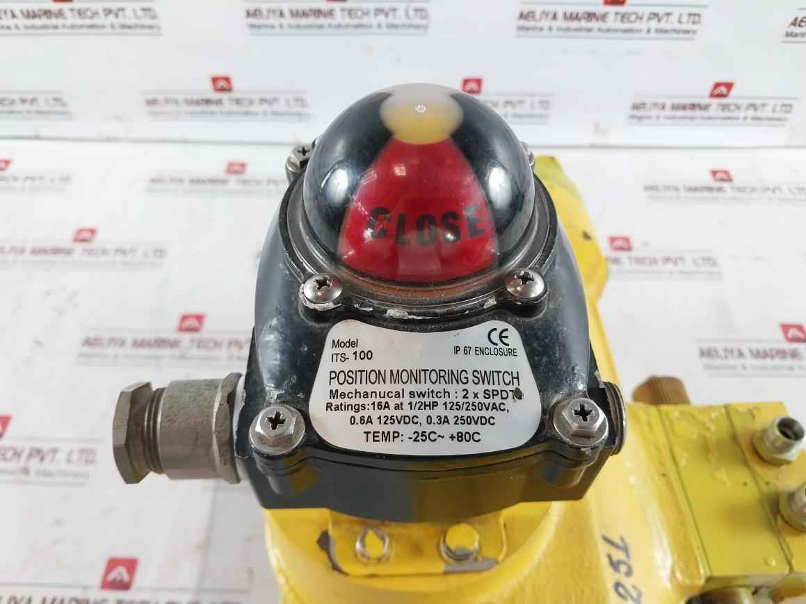 By Controls Hrb75 Double Acting Hydraulic Actuator 250Vdc Ip67