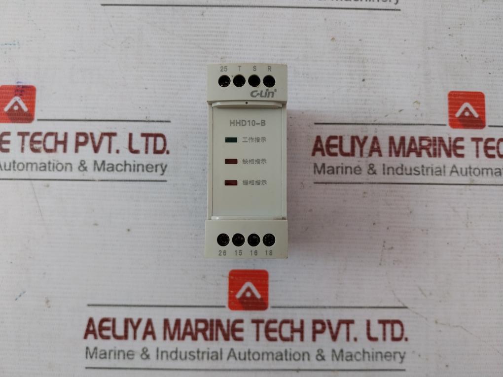 C-lin Hhd10-b Phase Sequence Protection Relay Ac380V 3A Ac250V