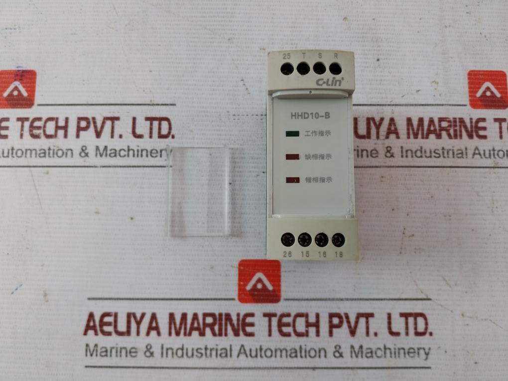 C-lin Hhd10-b Phase Sequence Protection Relay Three-phase Ac380V 3A Ac250V