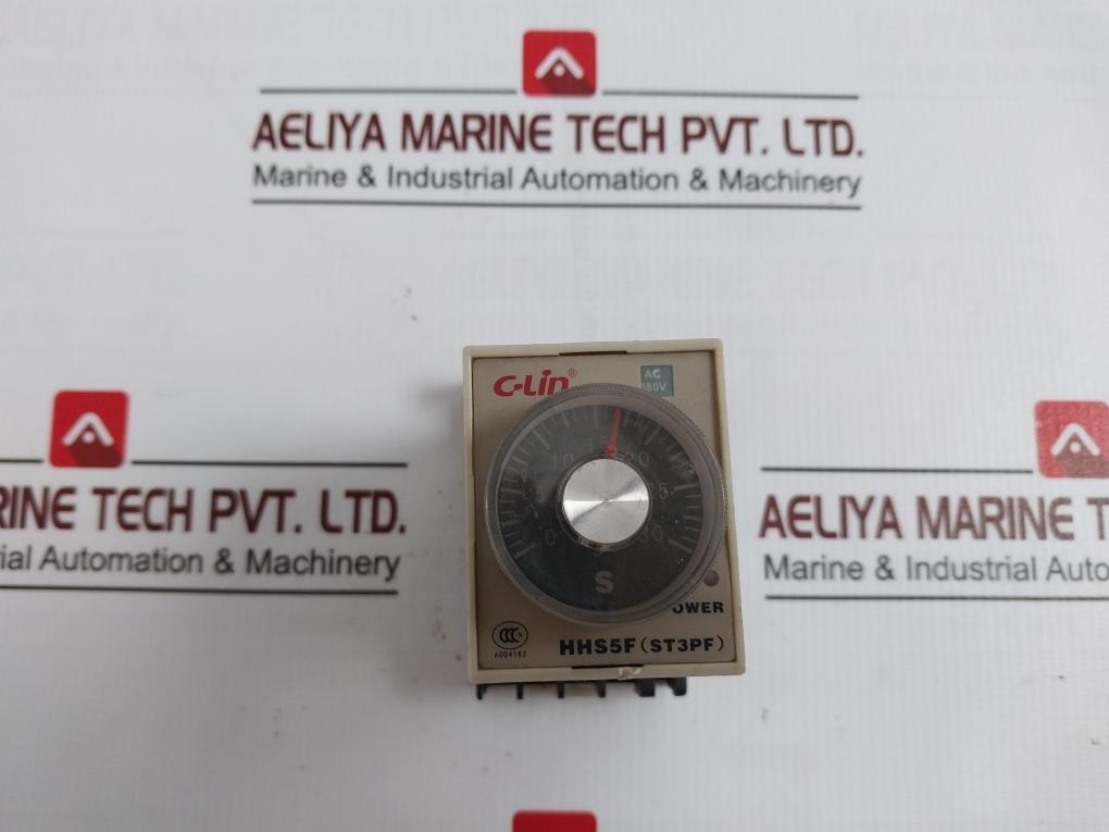 C-lin Hhs5F2 (St3Pft2) Time Relay Ac250V Ac380V A004162 0-30S 3A