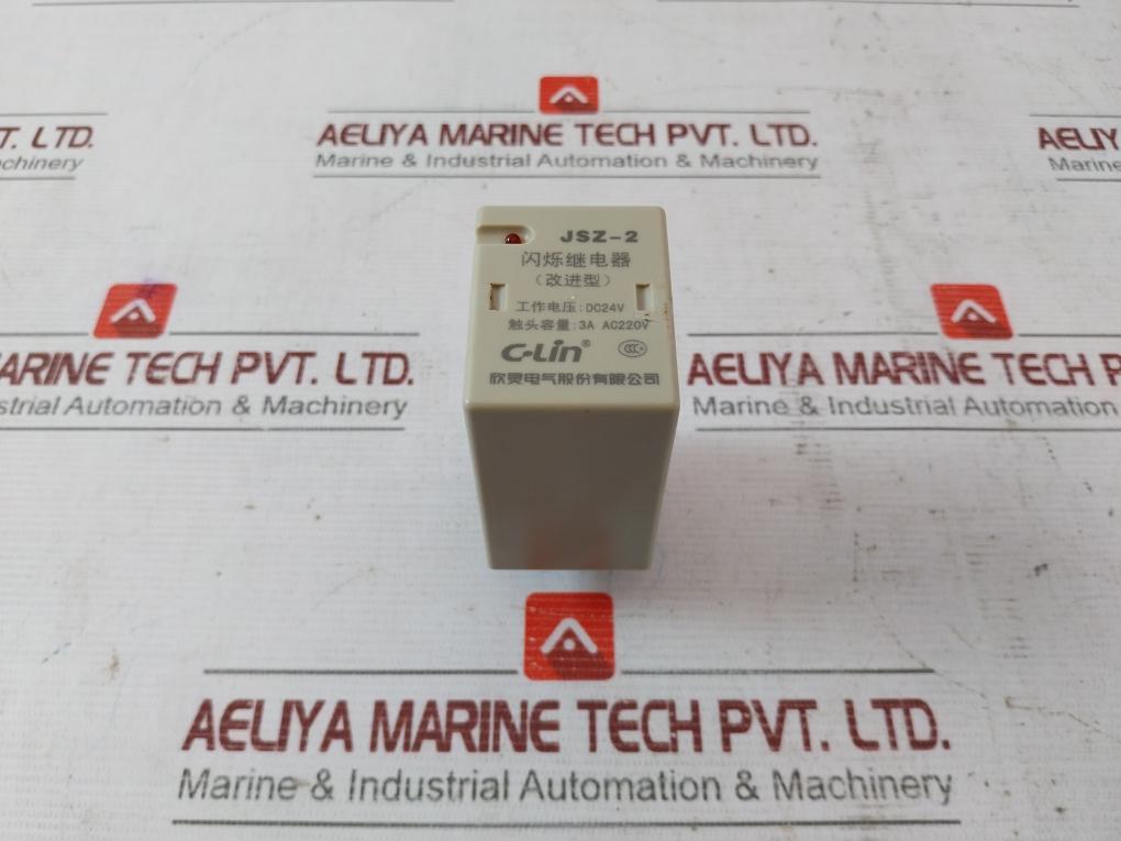 C-lin Jsz-2 Flashing Relay Dc24V 3A Ac220V