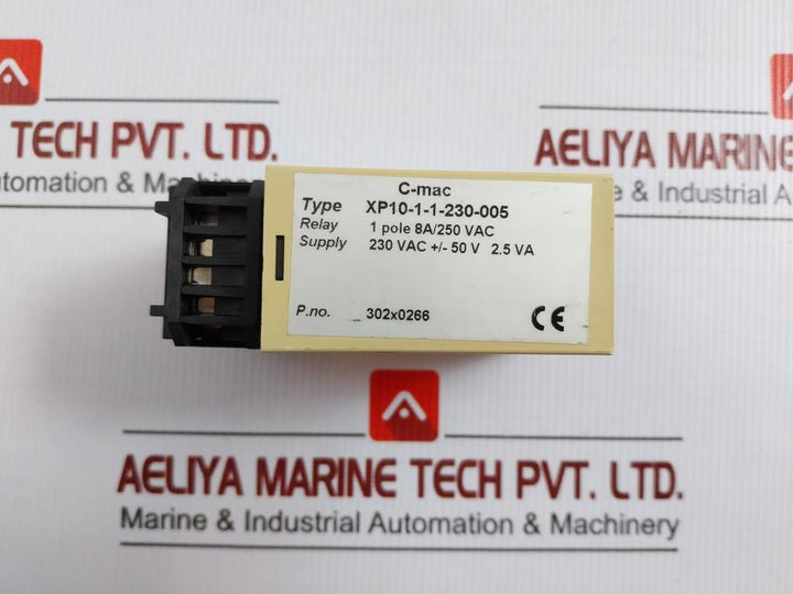 C-mac Monitoring Relay Xp10-1-1-230-005 241-280V
