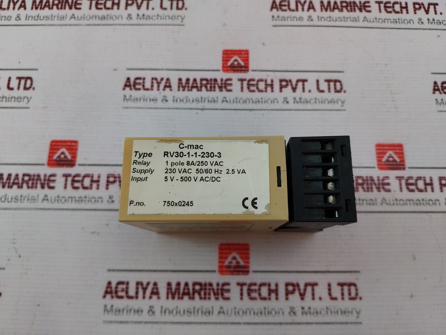 C-mac Rv30-1-1-230-3 Control Module 750X0245