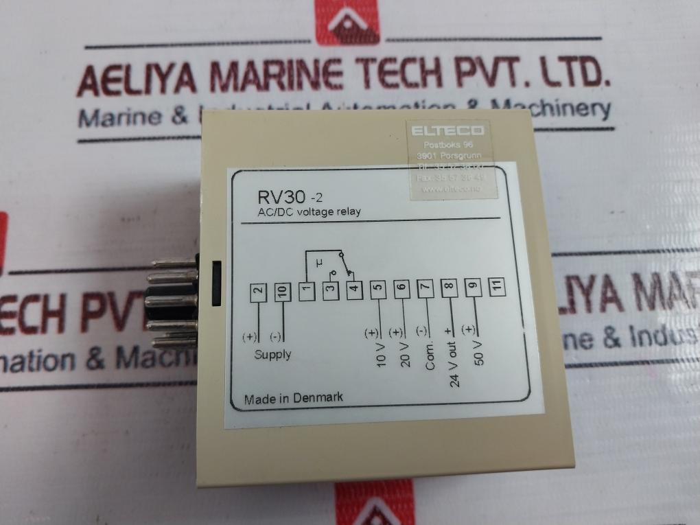 C-mac Rv30-1-4-012-2 Control Module 1 Pole 8A/250 Vac