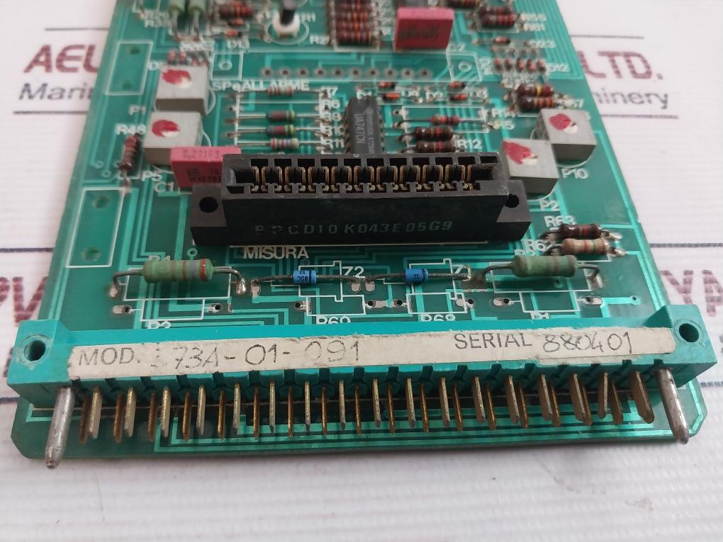 C. Gavazzi 373 A Circuit Module 373A-01-091 Rev: 2