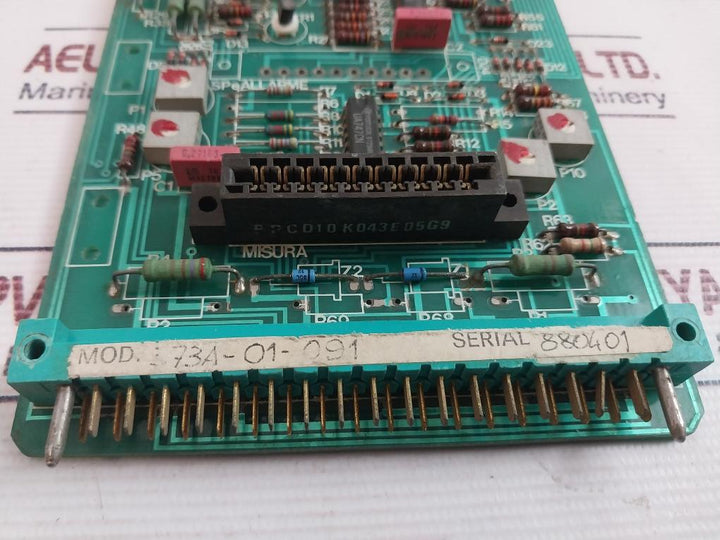 C. Gavazzi 373 A Circuit Module 373A-01-091 Rev: 2