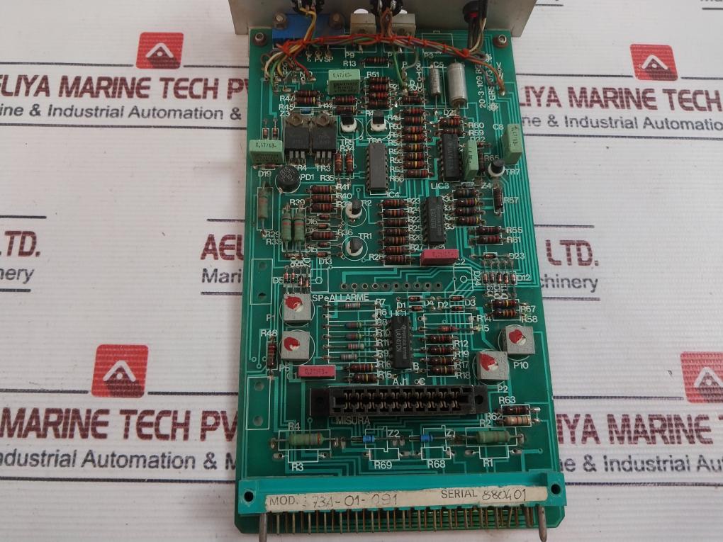 C. Gavazzi 373 A Circuit Module 373A-01-091 Rev: 2