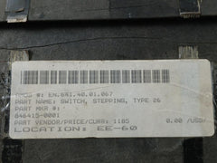 C.P. Clare Type 26 Rotary Stepping Switch Relay