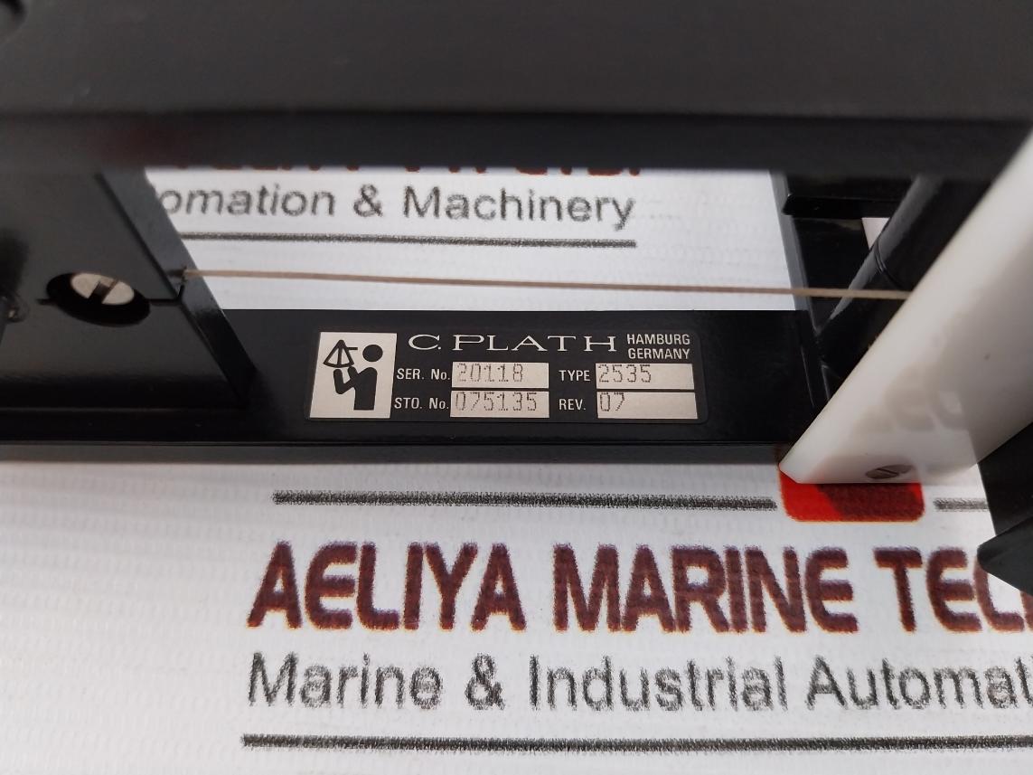 C.Plath 2535 Prismatic Azimuth Sight Marine Compass Rev 07 Pv 24 (Incomplete)