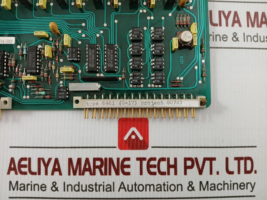 C.S.I. 88934/003 8-channel Amplifier Printed Circuit Board 6461