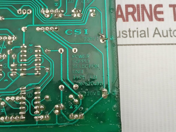 C.S.I Power Supply Selection Unit Pcb Module 421