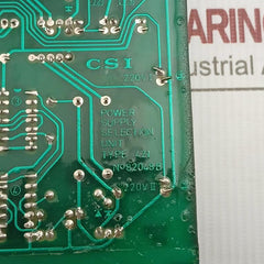 C.S.I Power Supply Selection Unit Pcb Module 421
