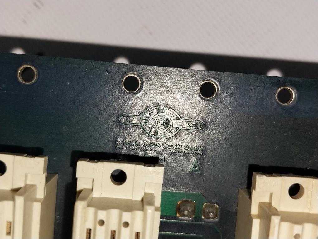 C. Wilh. Stein Sohn E167.1 Printed Circuit Board