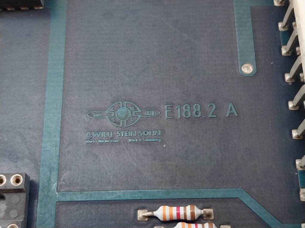 C.Wilh. Stein Sohn E188.2 (2) Pcb Card