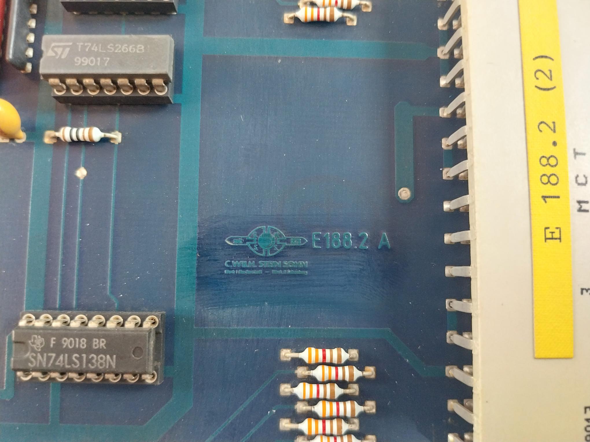 C.Wilh.Stein Sohn E 188.2 (2) Printed Circuit Board