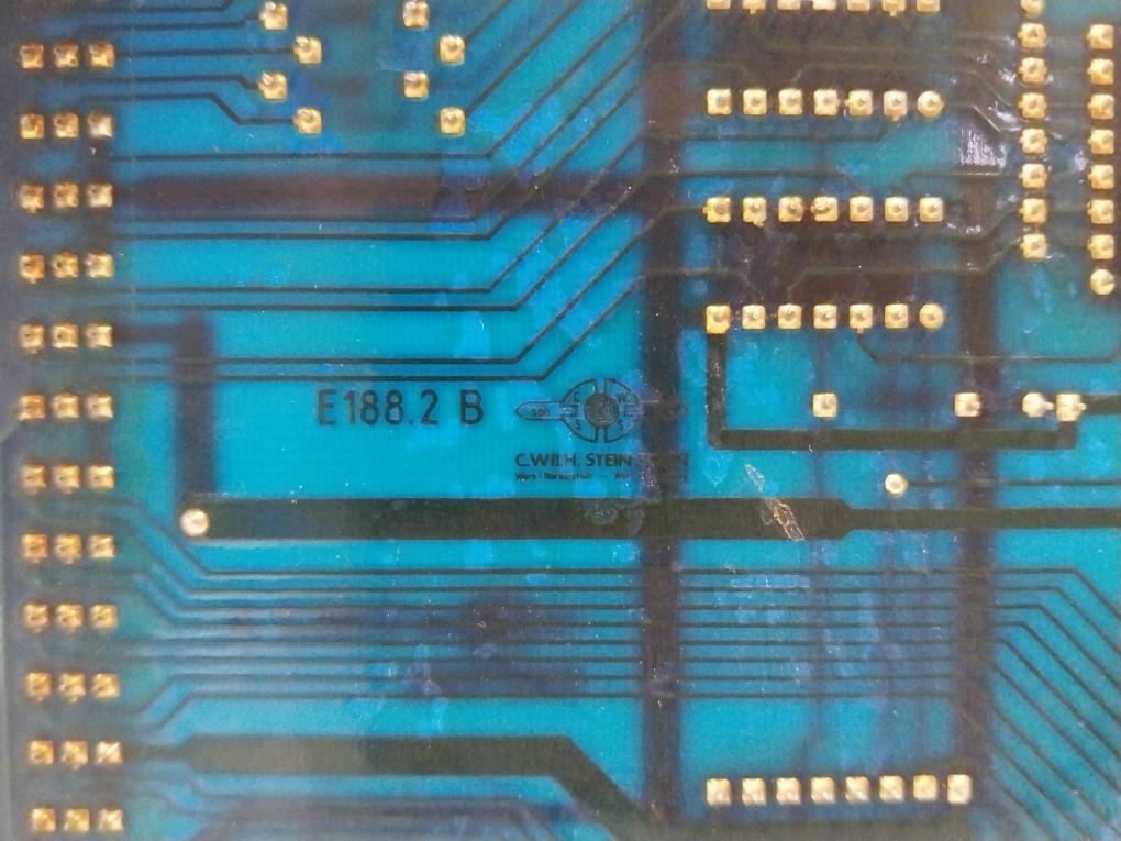 C.Wilh. Stein Sohn E188.2 (2) Pcb Card