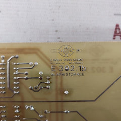 C.Wilh.Stein Sohn E 302.2 Alarm Storage Pc Board E 302.1A E 302.1B