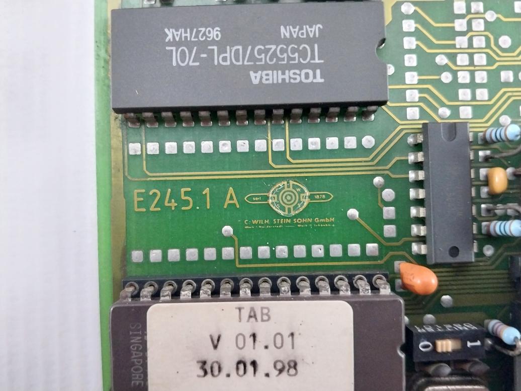 C.Wilh.Stein Sohn E245.1A Printed Circuit Board Md245-88