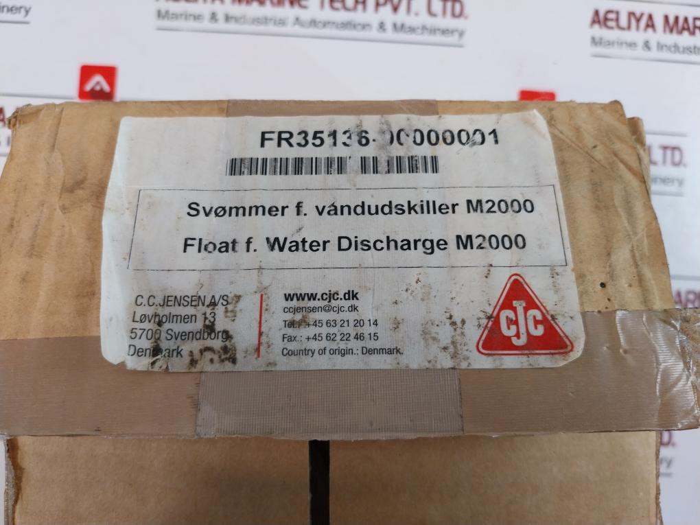 C.C. Jensen 27872 Automatic Water Discharge Float Filter FD35136 M2000