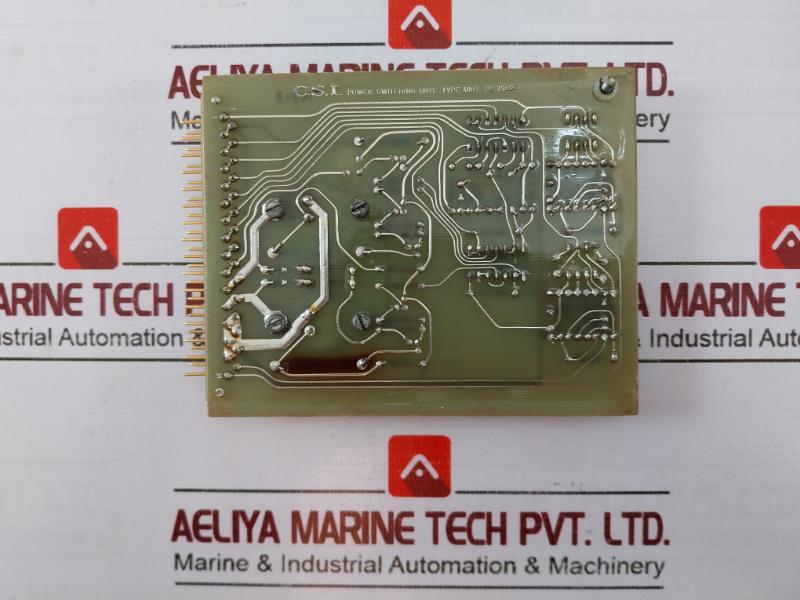 C.s.i. 4003 Printed Circuit Board For Power Switching Unit, P.c.75084