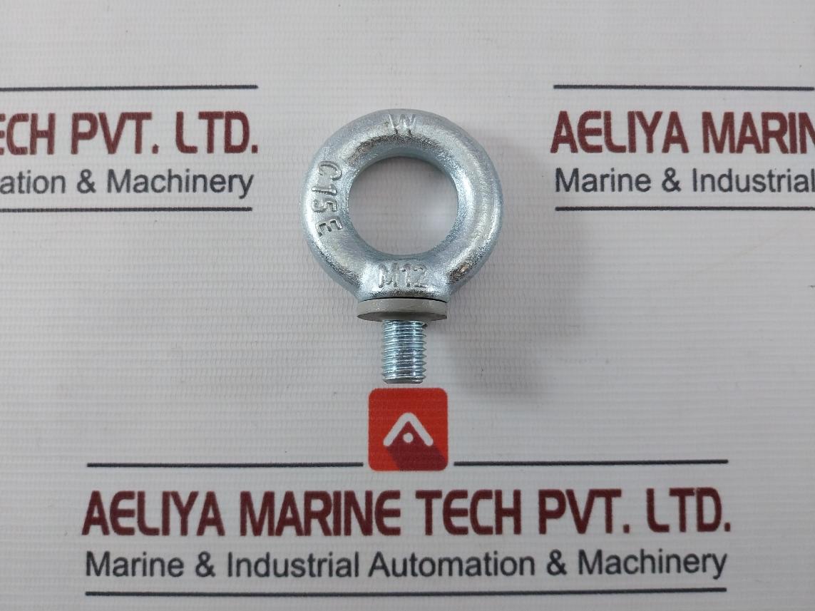 C15 Lifting Eye Bolt Steel Ring Male Eye Bolt M12