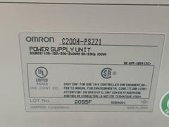 C200H-PS221-Plc-Power-Supply-Unit-200-240Vac-50-60Hz-Omron-210238-8