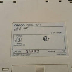 C200H-id212 Discrete I/O Module 24Vdc 7Ma Omron