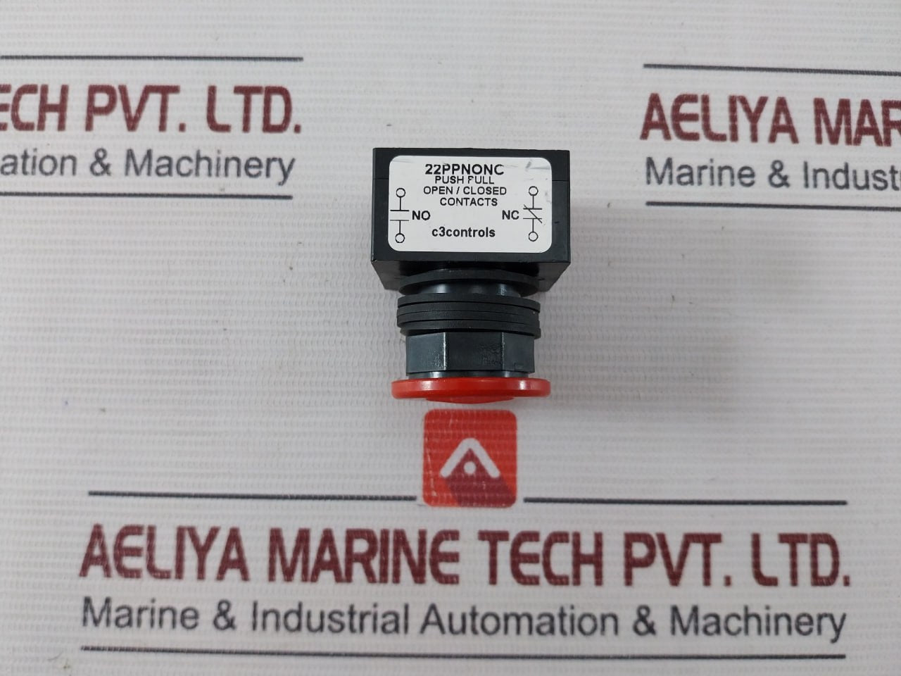 C3 Controls 22Ppnonc Push Pull Button Ac A600
