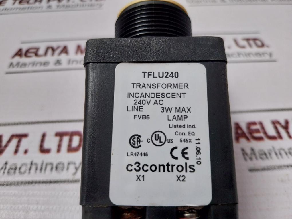 C3 Controls Tflu240 Transformer 240V Ac Fvb6 Lamp