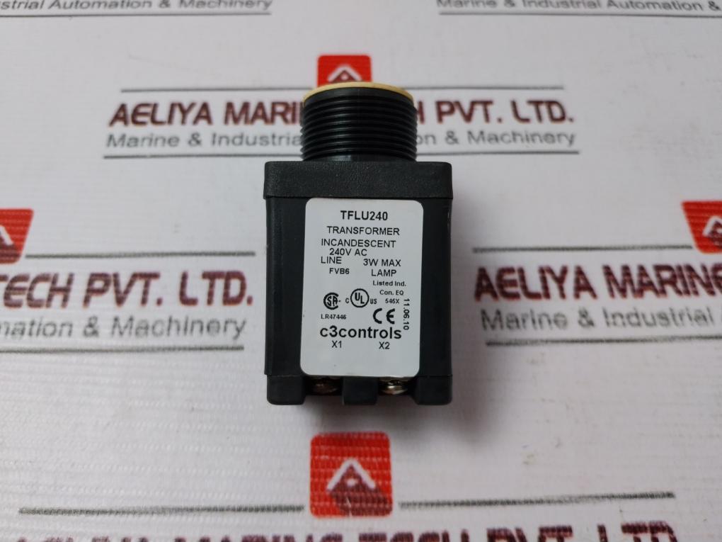 C3 Controls Tflu240 Transformer 240V Ac Fvb6 Lamp