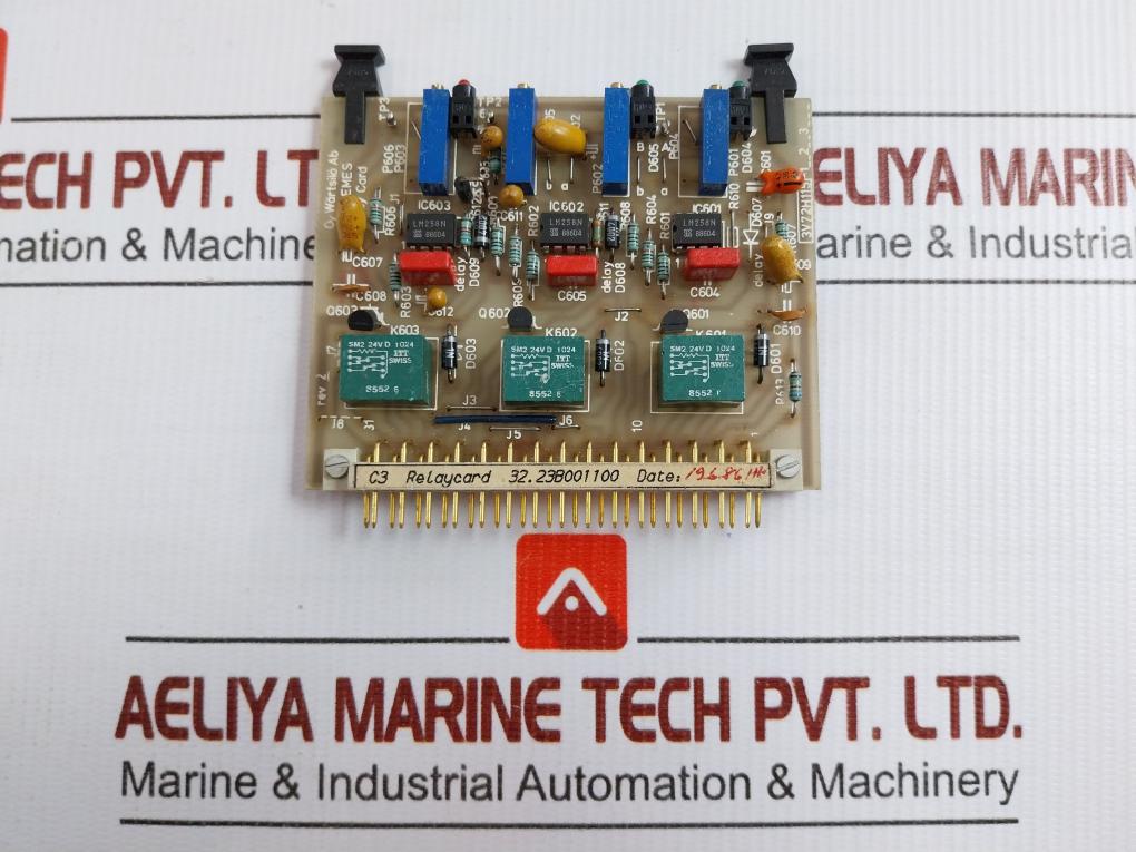 C3 Relay Card Rev 2 Wartsila 3V72H115