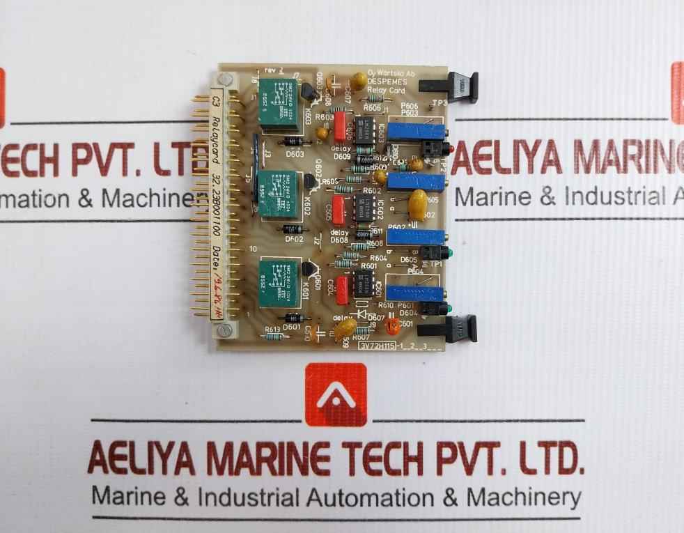 C3 Relay Card Rev 2 Wartsila 3V72H115
