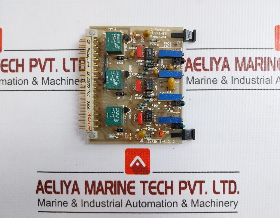 C3 Relay Card Rev 2 Wartsila 3V72H115