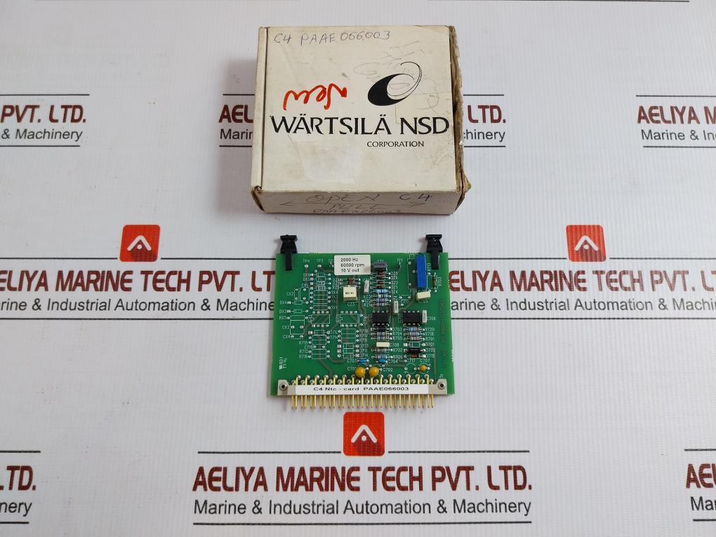 C4 Ntc Pcb Card 2000Hz 60000Rpm Wartsila Paae066003