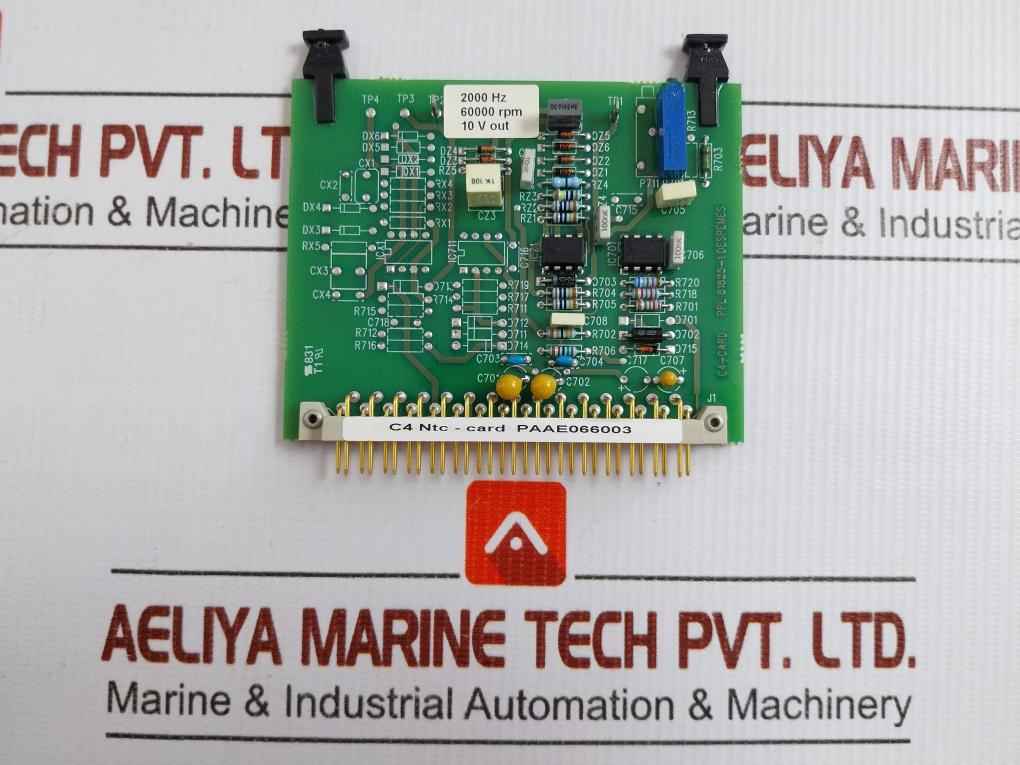 C4 Ntc Pcb Card 2000Hz 60000Rpm Wartsila Paae066003