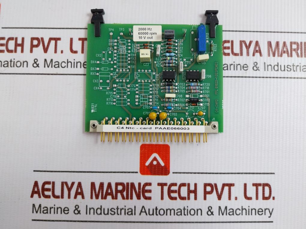 C4 Ntc Pcb Card 2000Hz 60000Rpm Wartsila Paae066003