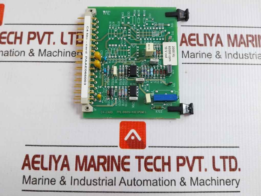 C4 Ntc Pcb Card 2000Hz 60000Rpm Wartsila Paae066003