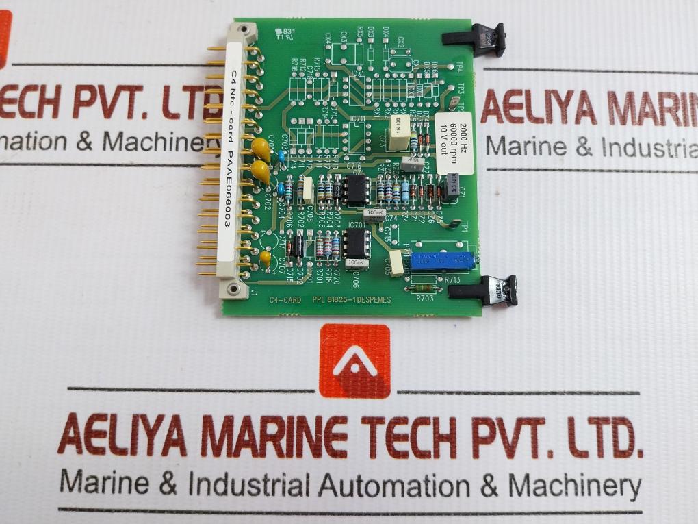 C4 Ntc Pcb Card 2000Hz 60000Rpm Wartsila Paae066003