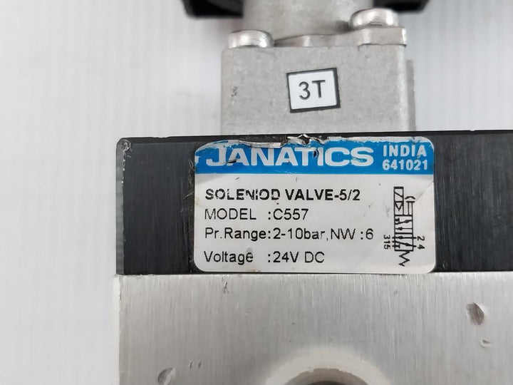 C557 Janatics 24V Dc Solenoid Valve Assembly
